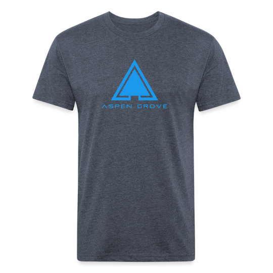 Aspen Grove - Premium Graphic Tee - heather navy