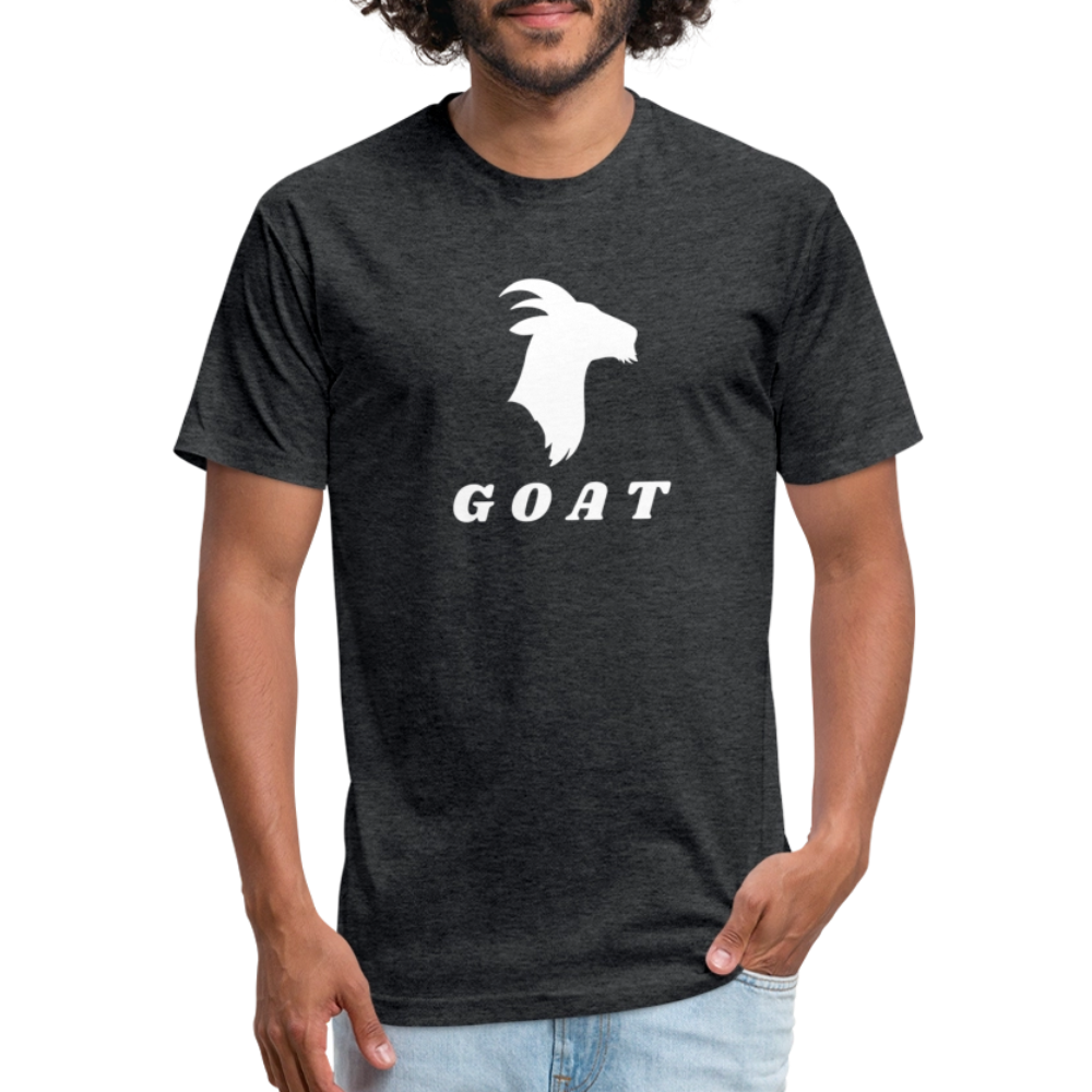 GOAT - Premium Graphic Tee - heather black