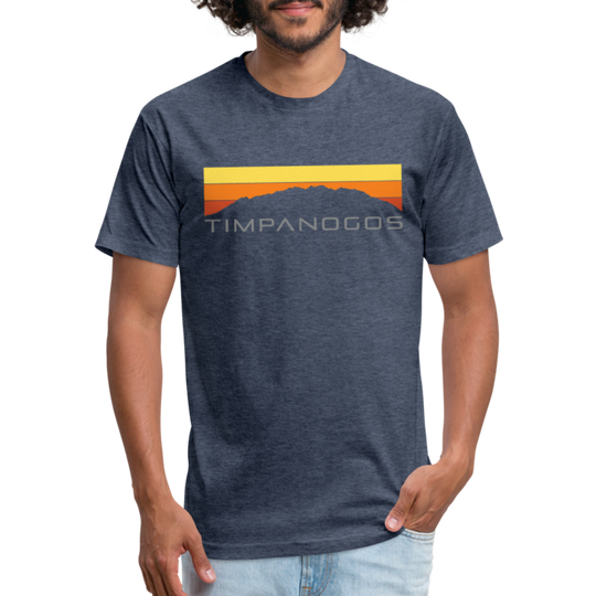Retro Mountain Classic (warm) - Premium Graphic Tee
