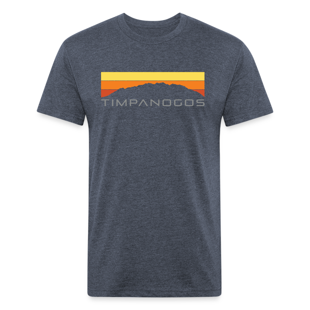 A graphic tee with a mountain range design and the word 'TIMPANOOGOS' across the chest in bold letters.