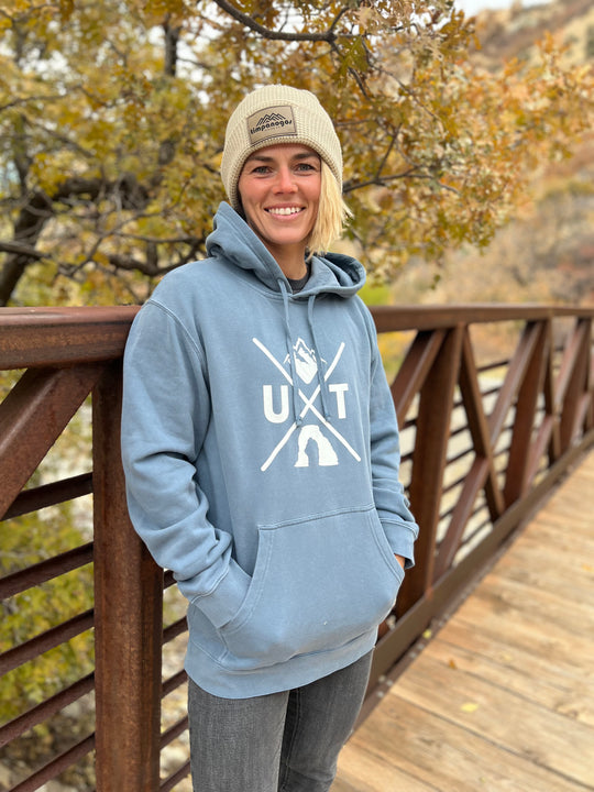 Utah X - Vintage Mountain Blend Hoodie
