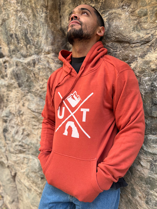 Utah X - Vintage Mountain Blend Hoodie