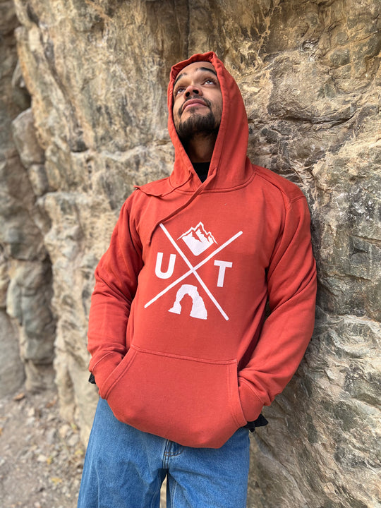 Utah X - Vintage Mountain Blend Hoodie