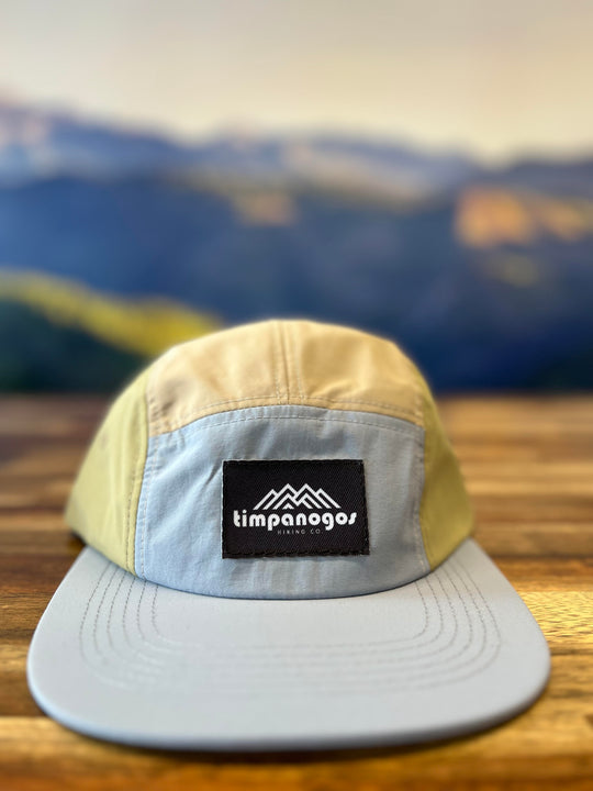 5-panel Multicolor Nylon Camp Hats - Timpanogos Hiking Co. (Official)