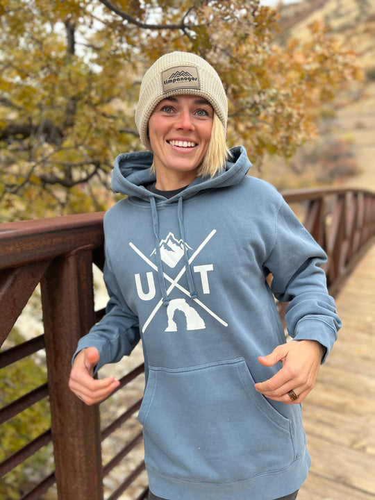 Utah X - Vintage Mountain Blend Hoodie