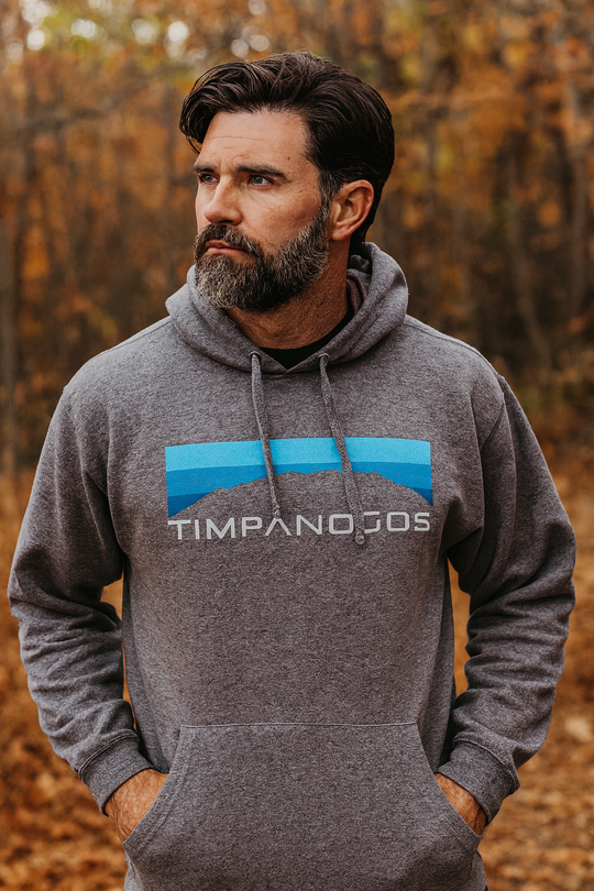 Retro Mountain Classic (Cool) - Mountain Blend Hoodie