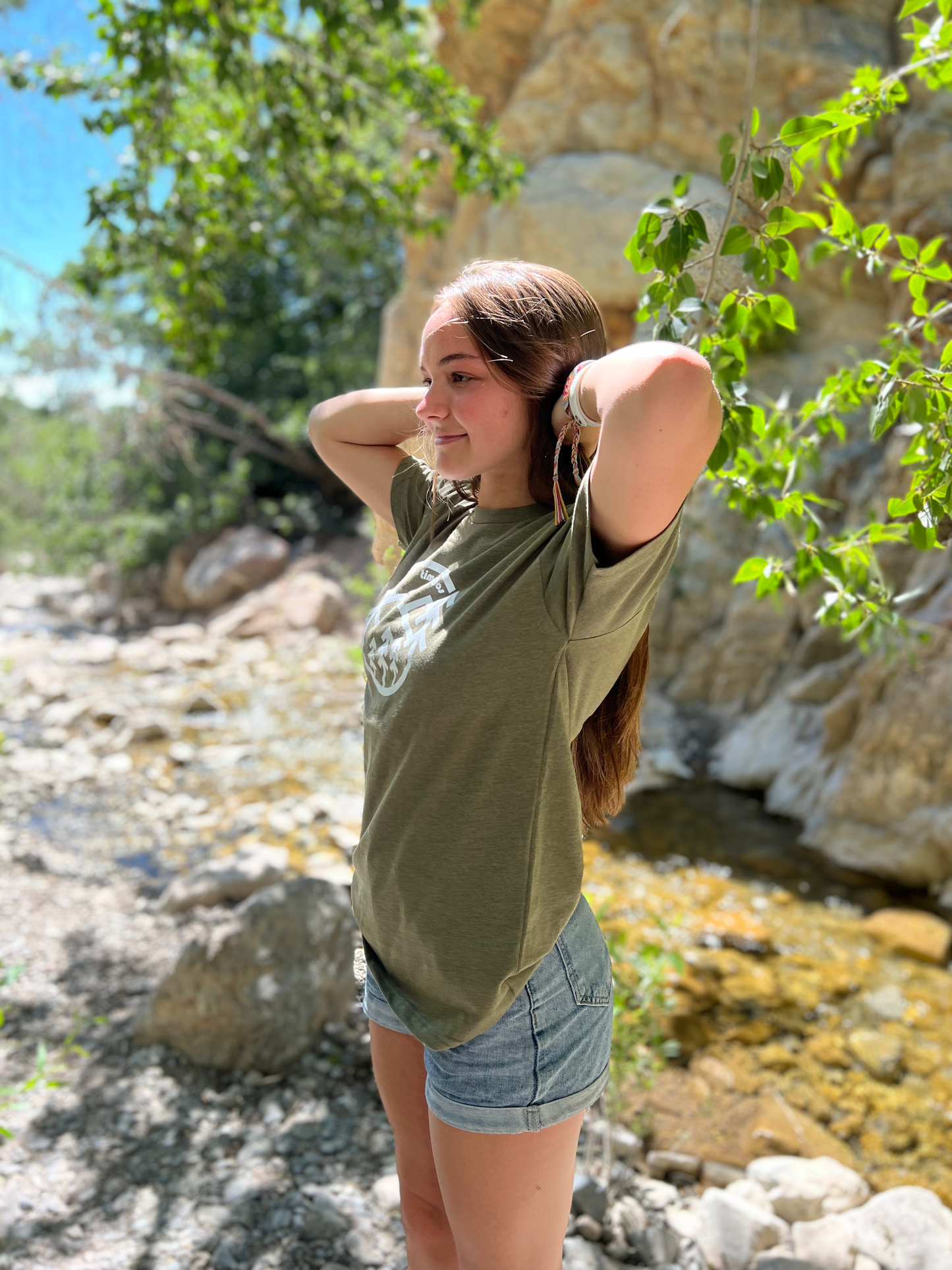 Retro Forest - Premium Graphic Tee