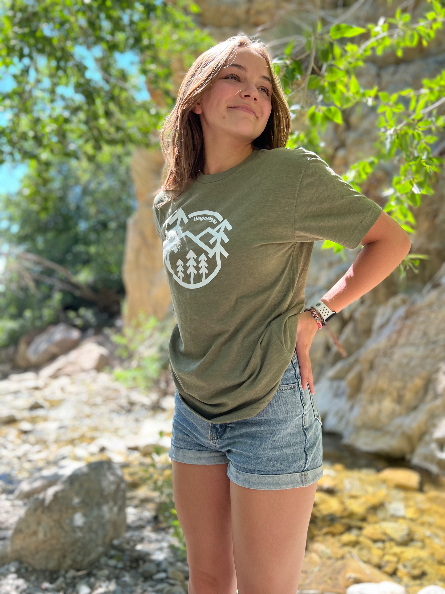 Retro Forest - Premium Graphic Tee