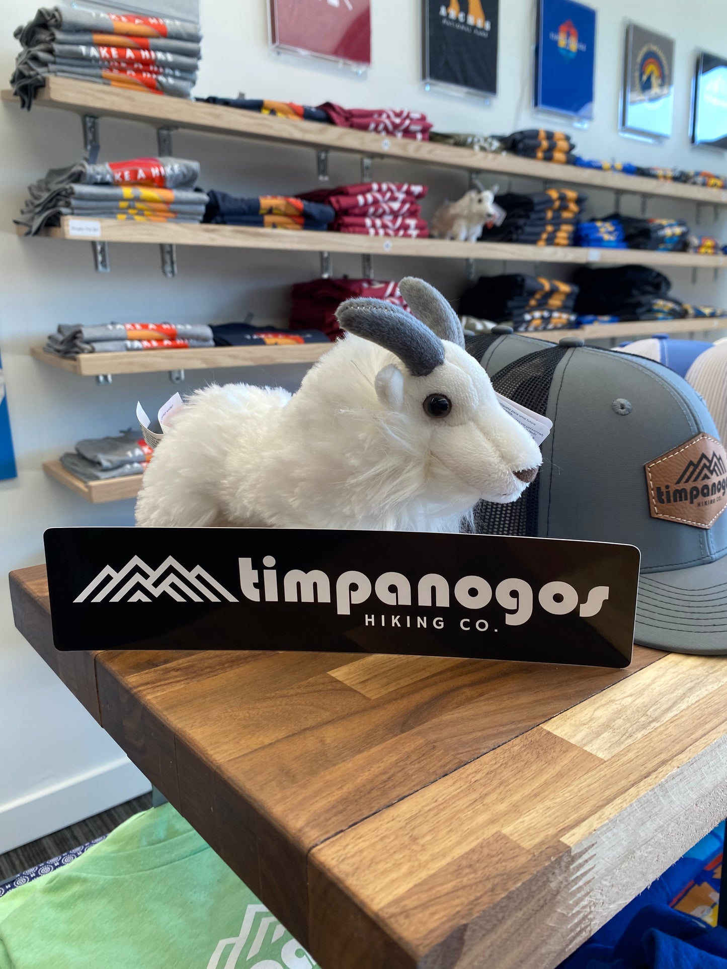 timpanogos hiking bumper sticker