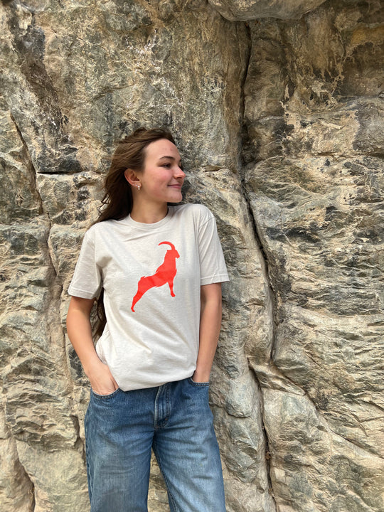 Goat Icon - Premium Graphic Tee