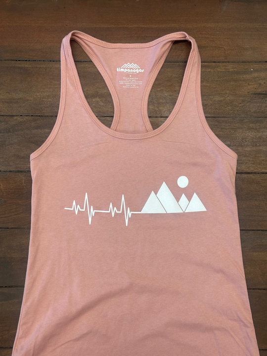 Mountain Pulse - Women's Ideal Racerback Tank