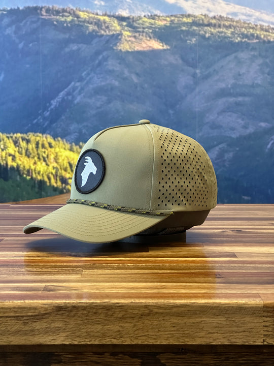 Goat - Embroidered Rope Hat