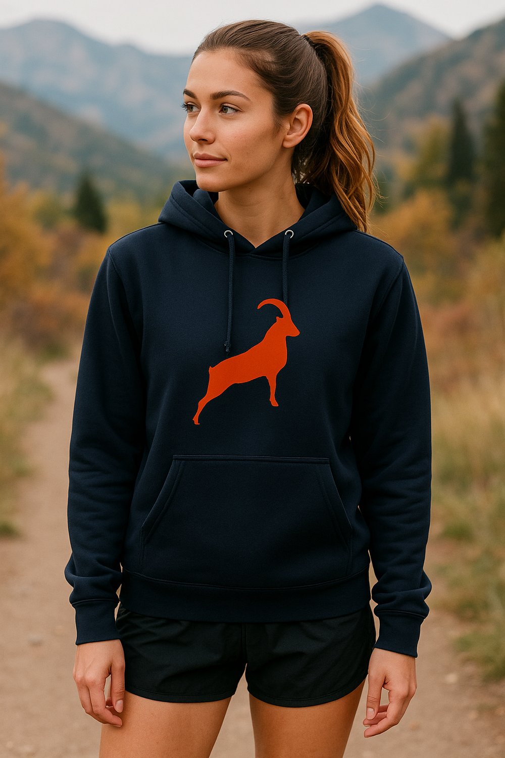 Goat Icon - Mountain Blend Hoodie