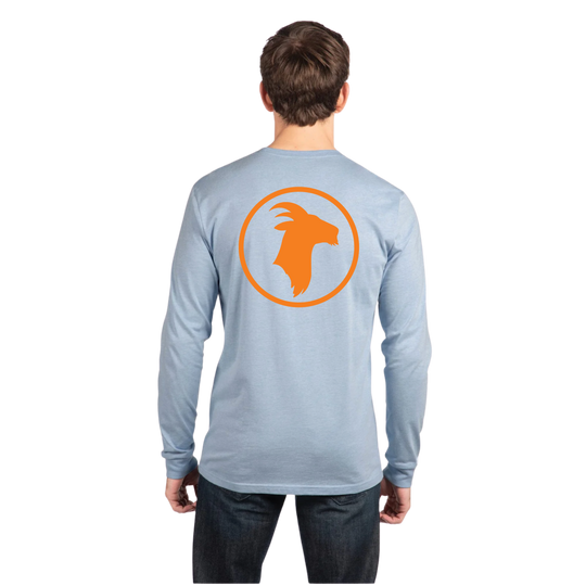 Burnt Orange Goat - Premium Long Sleeve T-Shirt