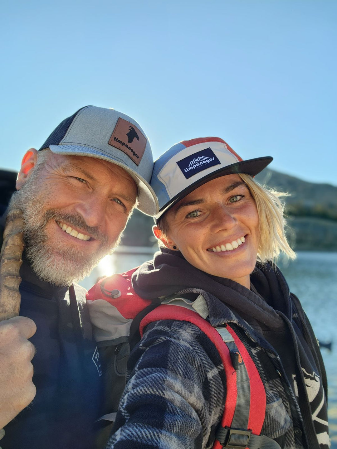 5-panel Multicolor Nylon Camp Hats - GOAT (Timpanogos)