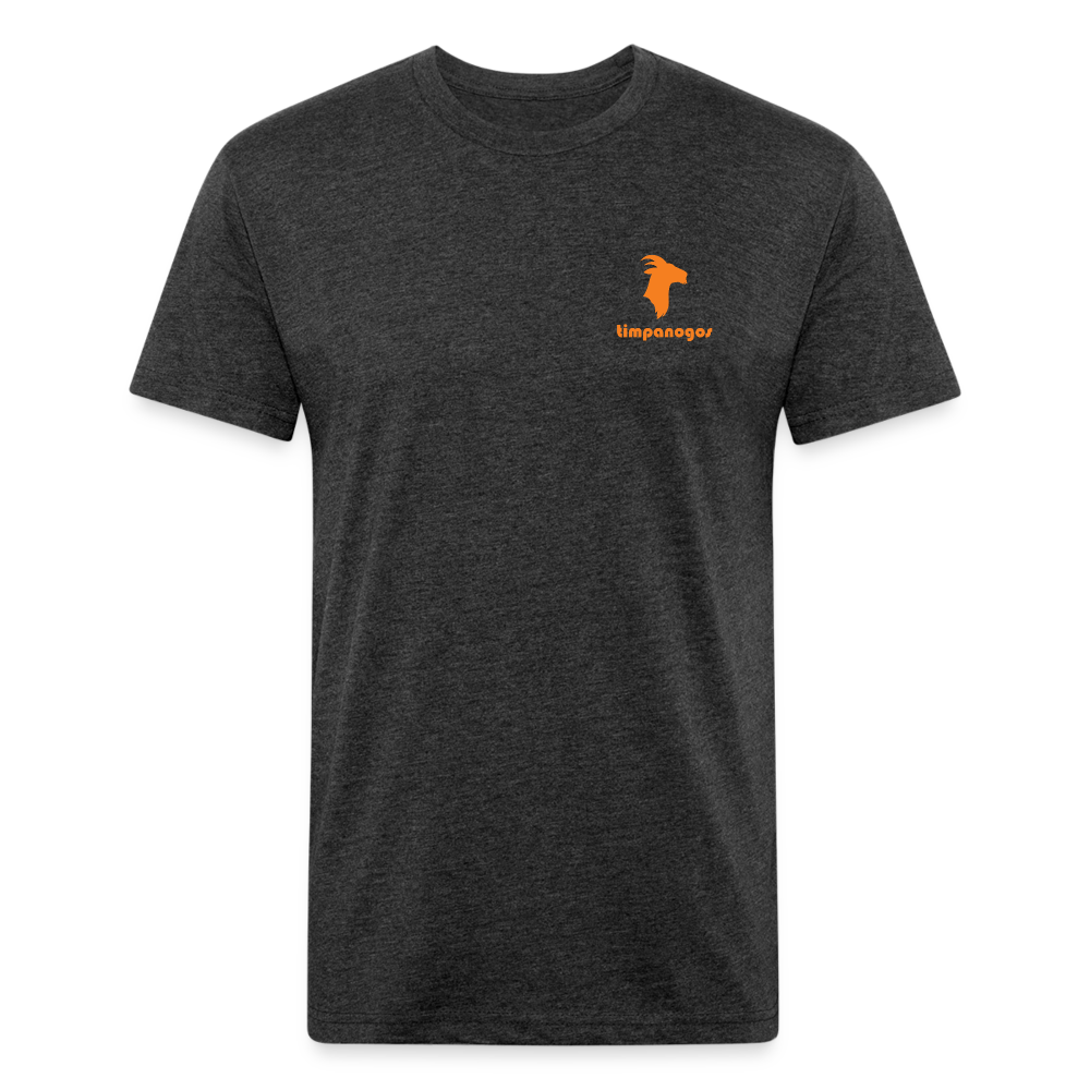 Burnt Orange Goat (Timpanogos) - Premium Graphic Tee - heather black