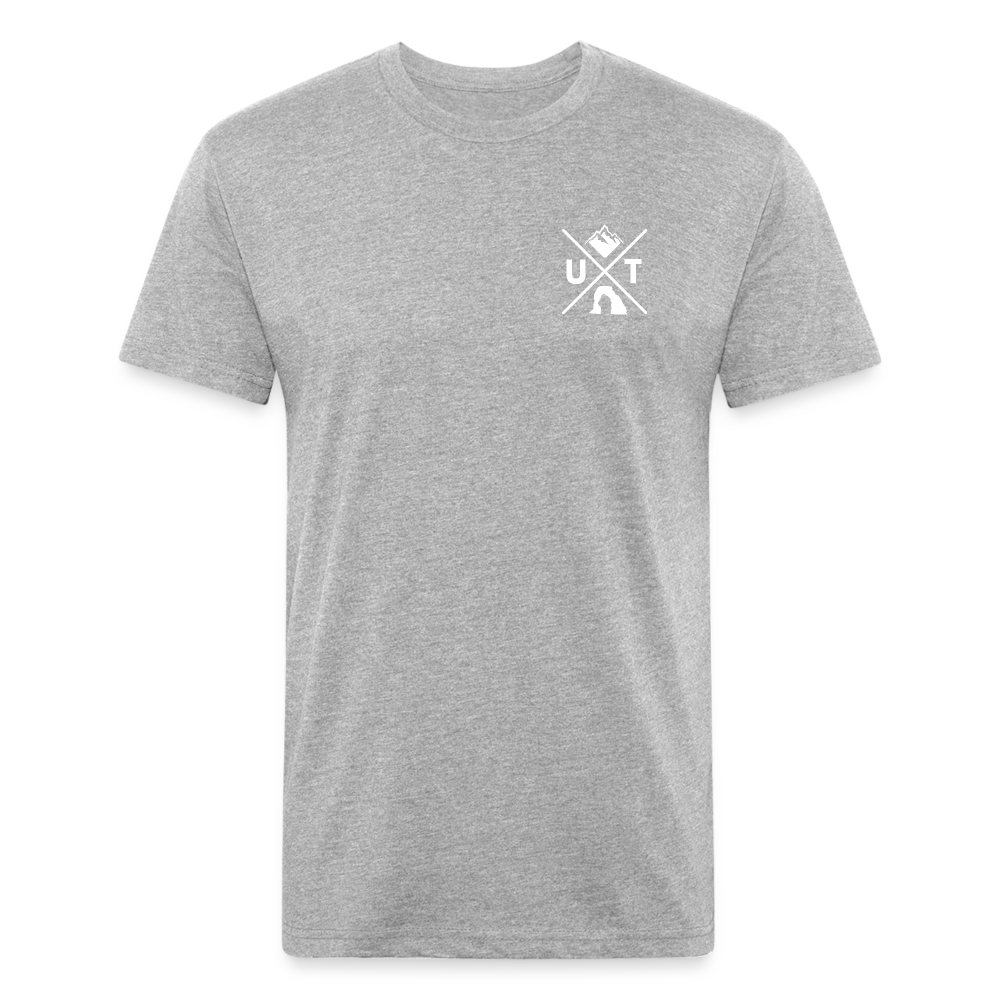 Utah X - Premium Graphic Tee - heather gray