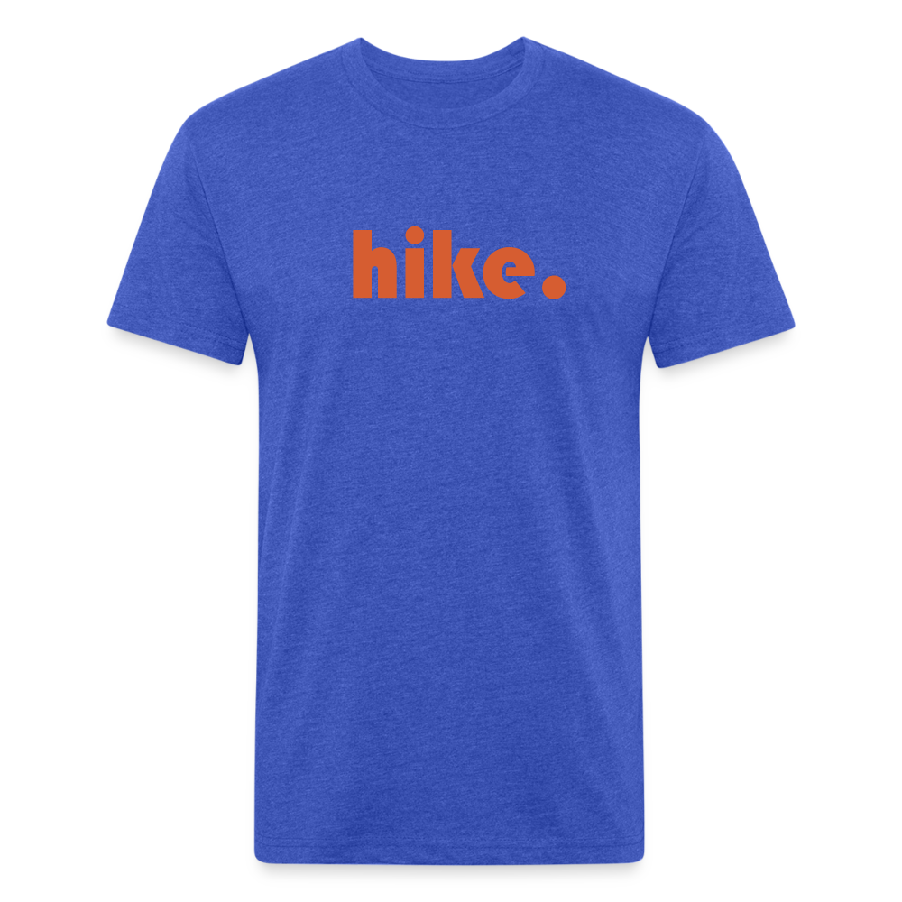 hike - Premium Graphic Tee - heather royal