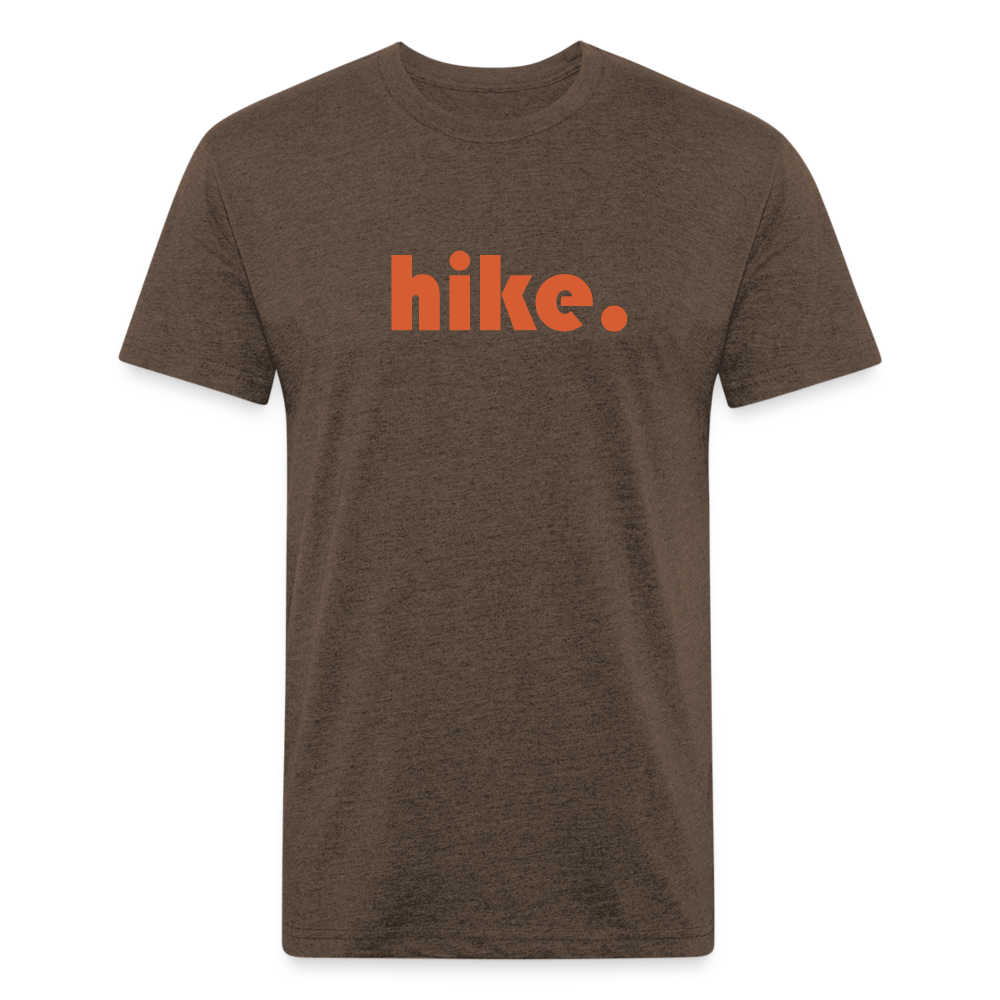 hike - Premium Graphic Tee - heather espresso