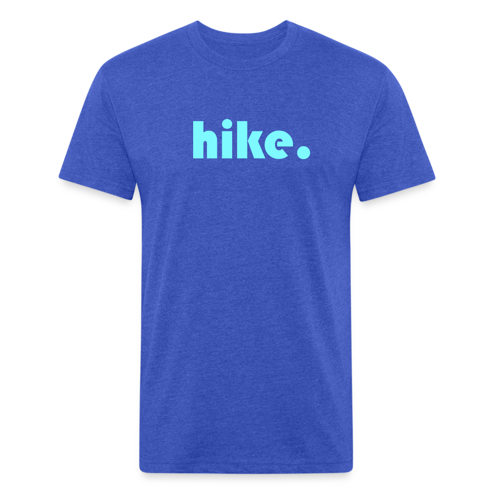hike - Premium Graphic Tee - heather royal