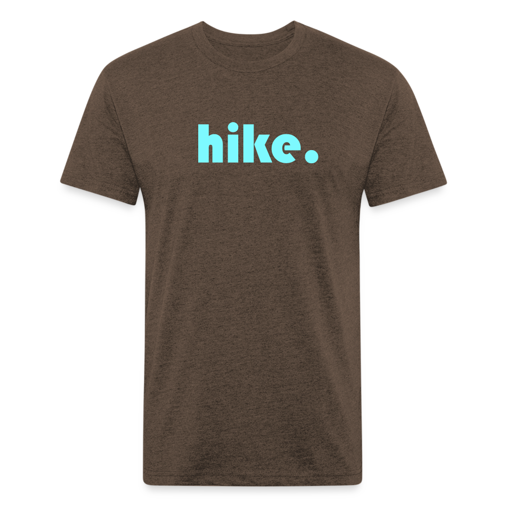 hike - Premium Graphic Tee - heather espresso