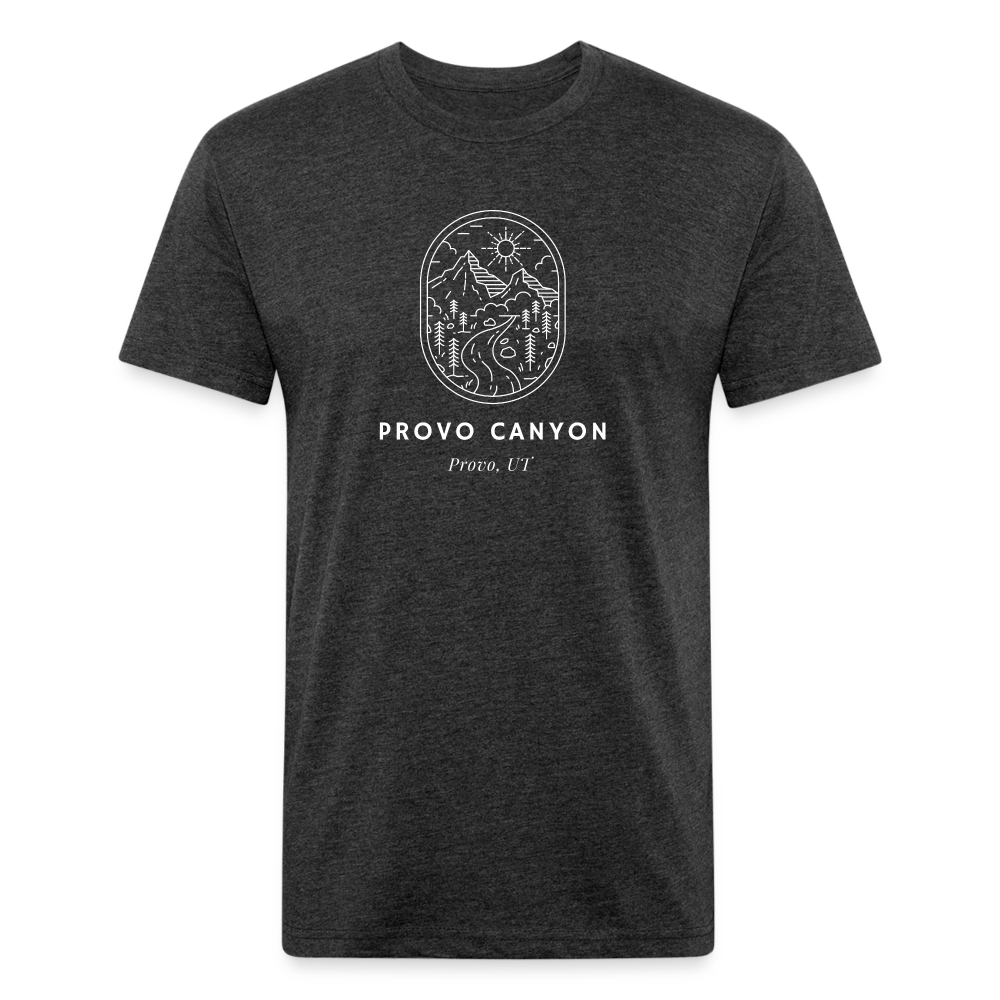 Premium Graphic Tee (Provo Canyon) - heather black