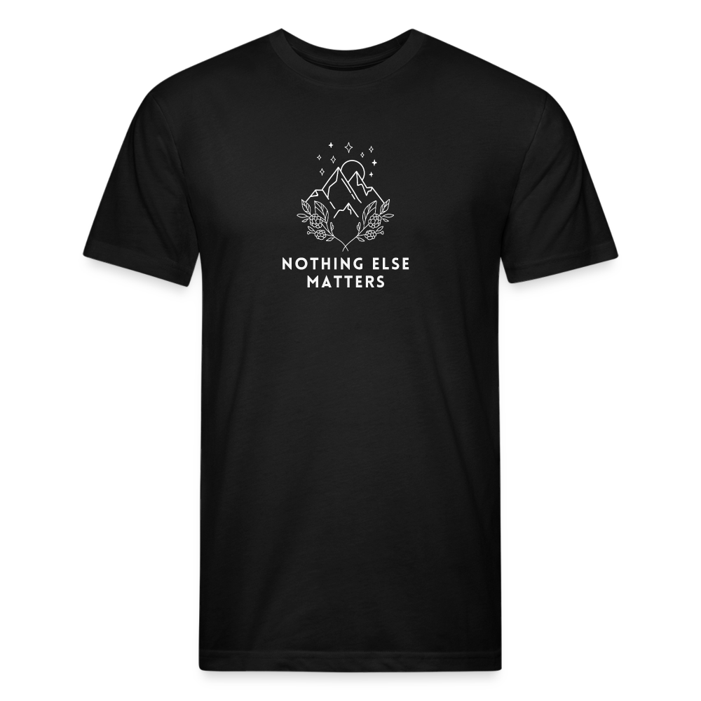 Premium Graphic Tee (Nothing else matters) - black