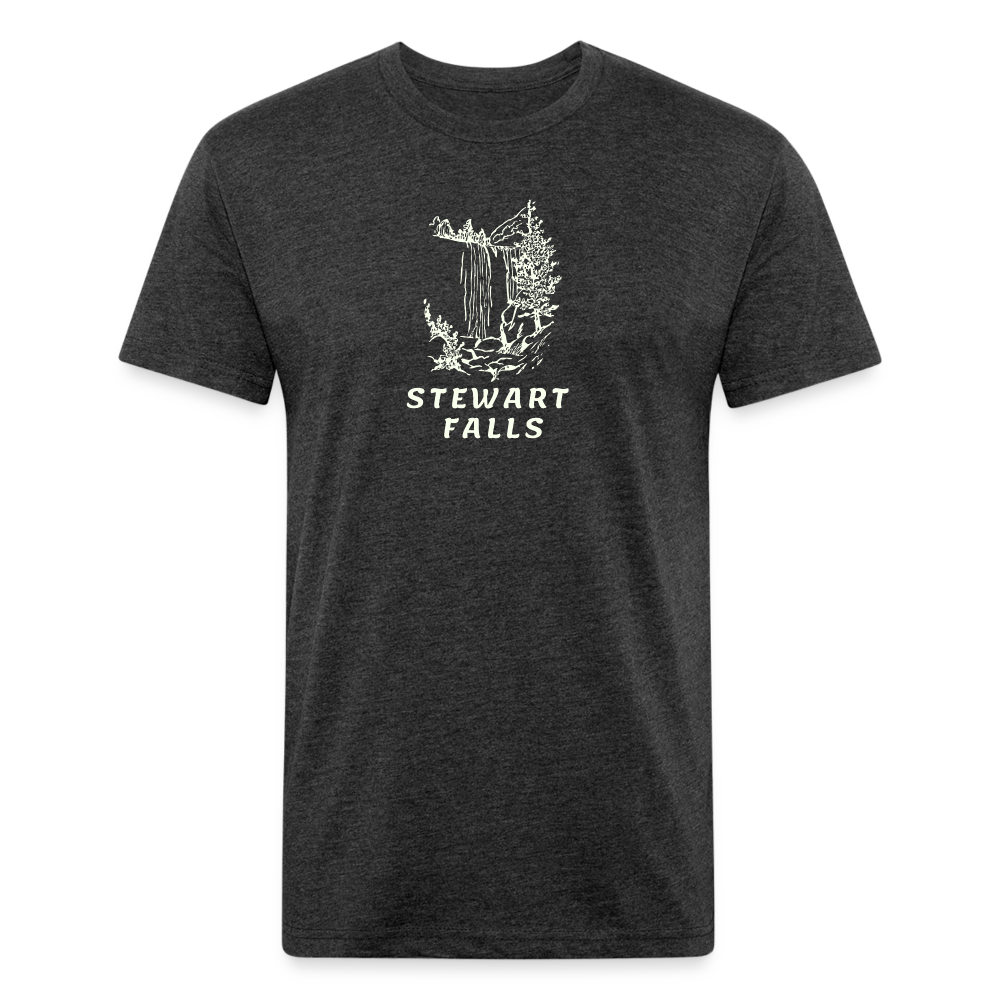 Premium Graphic Tee (Stewart Falls) - heather black