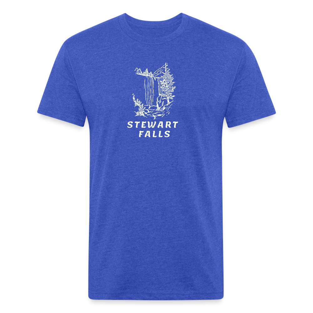 Premium Graphic Tee (Stewart Falls) - heather royal