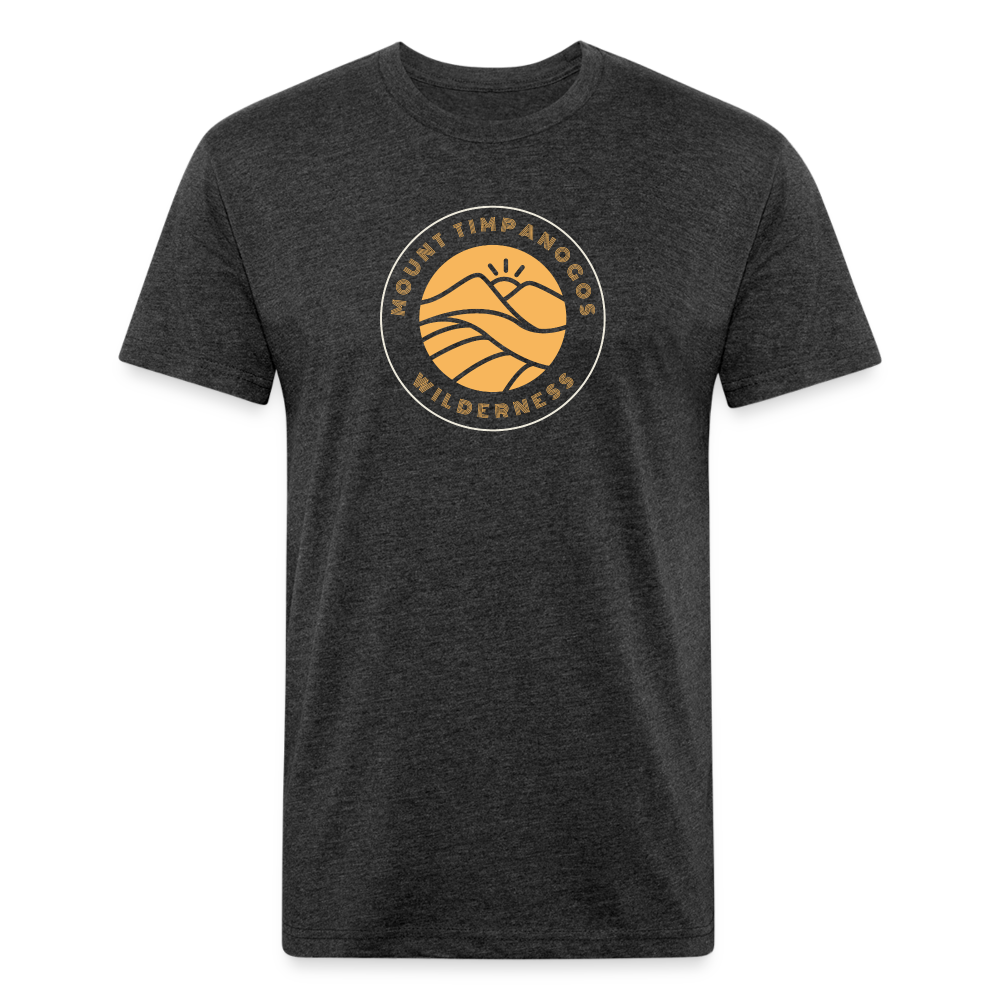 Mount Timpanogos Wilderness - Premium Graphic Tee - heather black