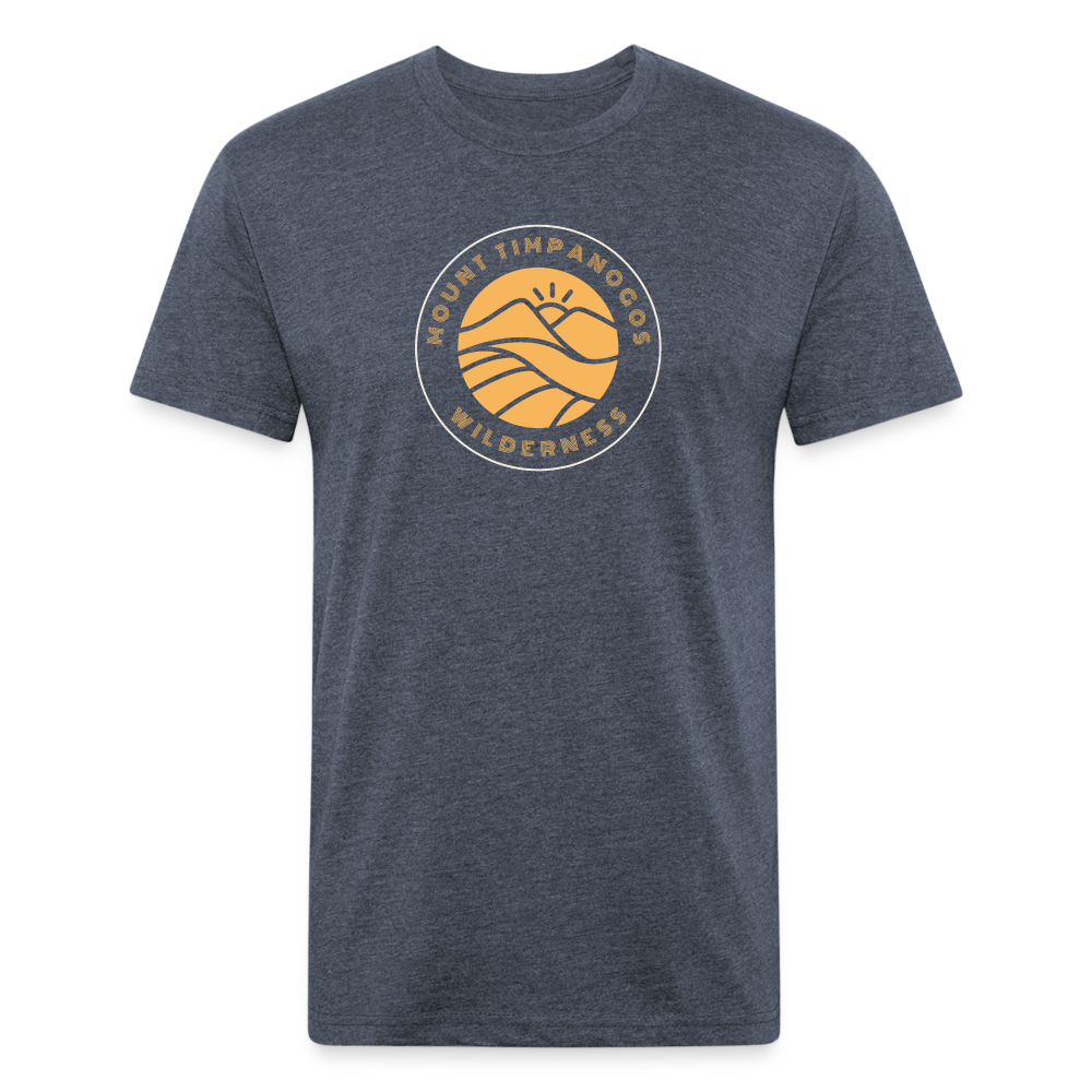 Mount Timpanogos Wilderness - Premium Graphic Tee - heather navy