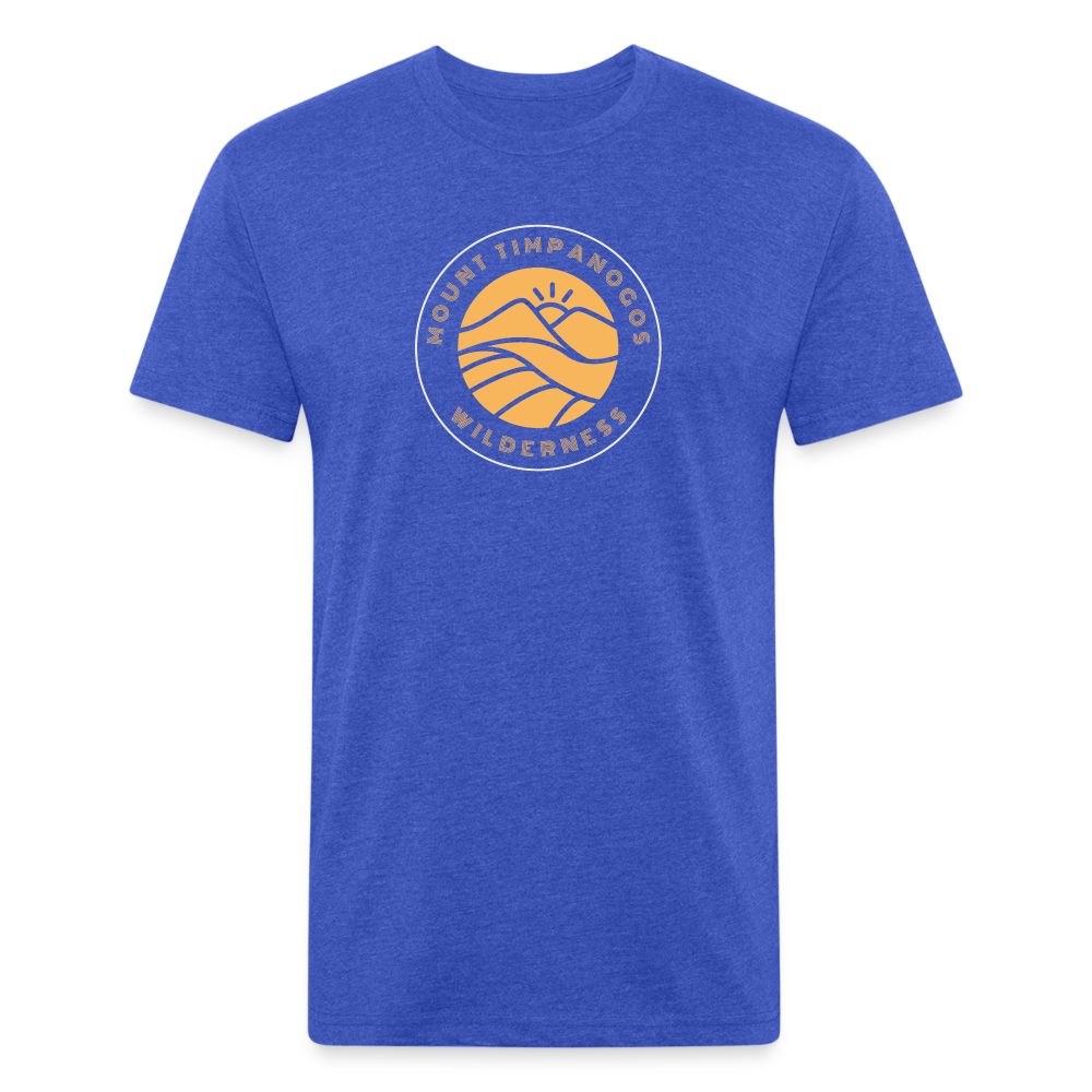 Mount Timpanogos Wilderness - Premium Graphic Tee - heather royal