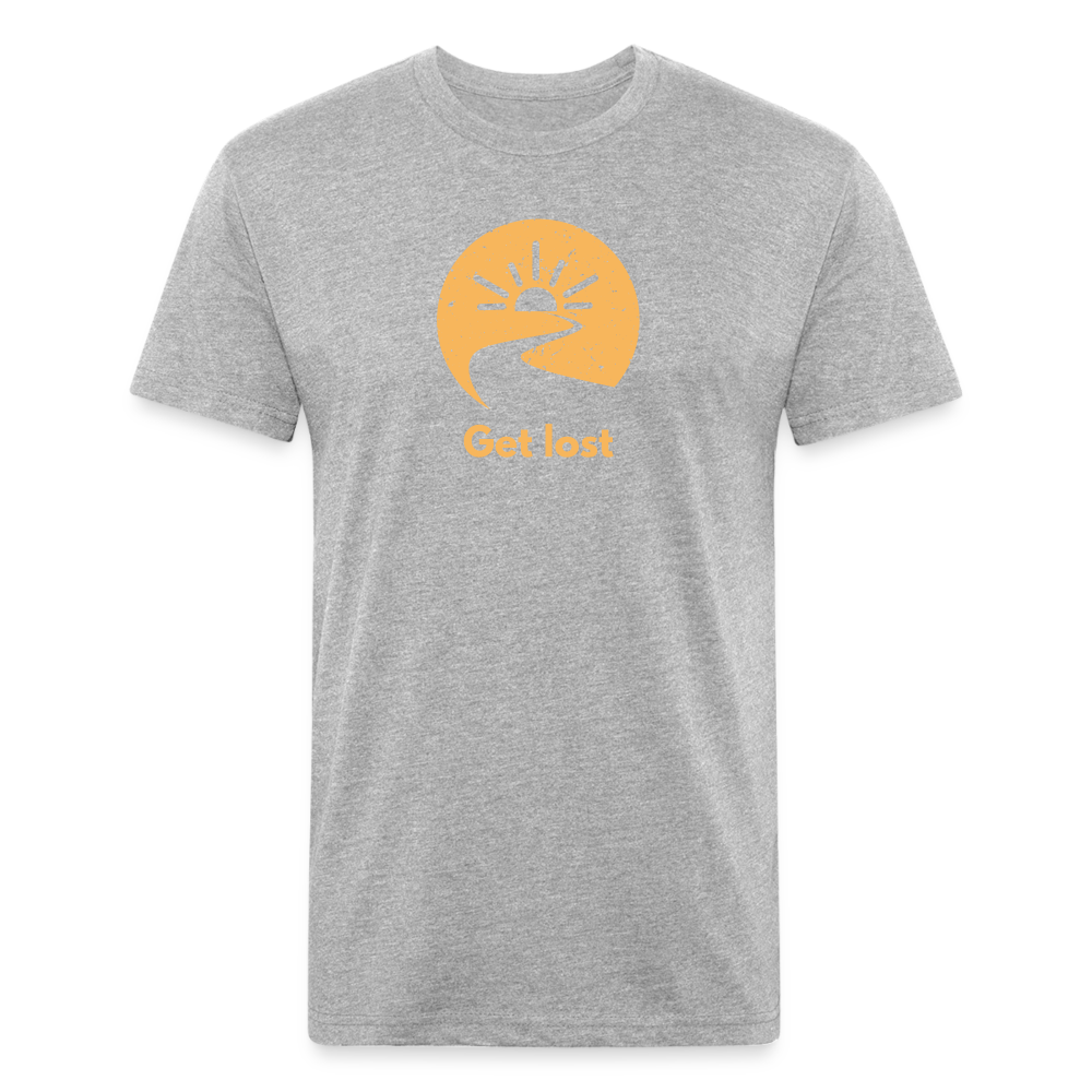 Get Lost - Premium Graphic Tee - heather gray
