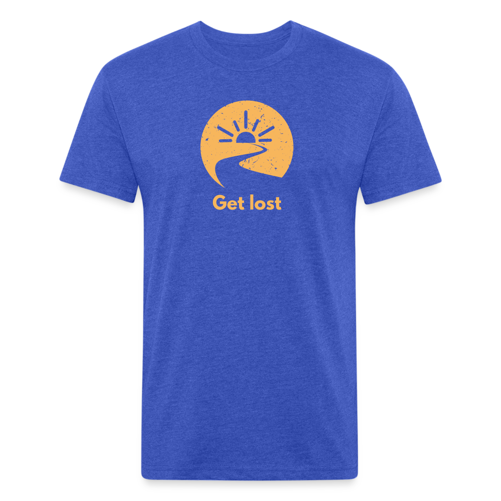Get Lost - Premium Graphic Tee - heather royal