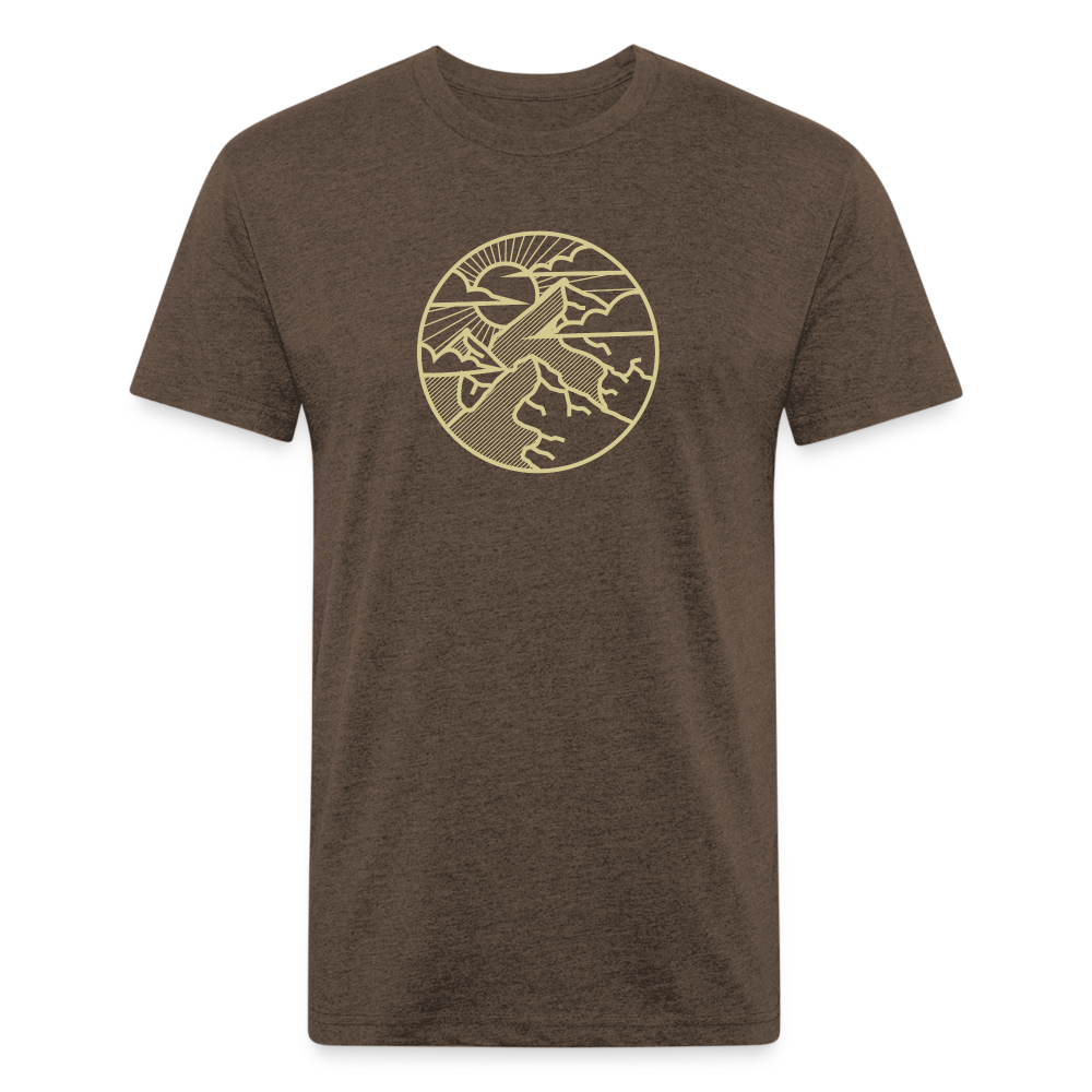Sunbreak - Premium Graphic Tee - heather espresso