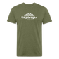 Timpanogos Hiking Co. - Premium Graphic Tee - heather military green