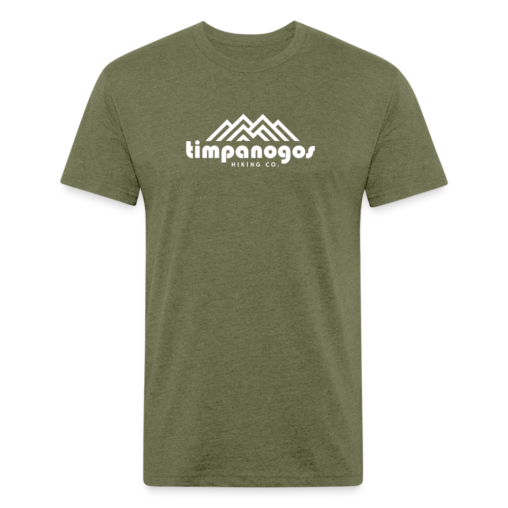 Timpanogos Hiking Co. - Premium Graphic Tee - heather military green