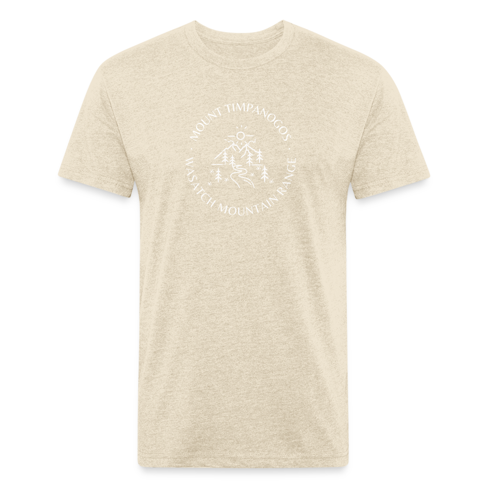 Mount Timpanogos - Premium Graphic Tee - heather cream