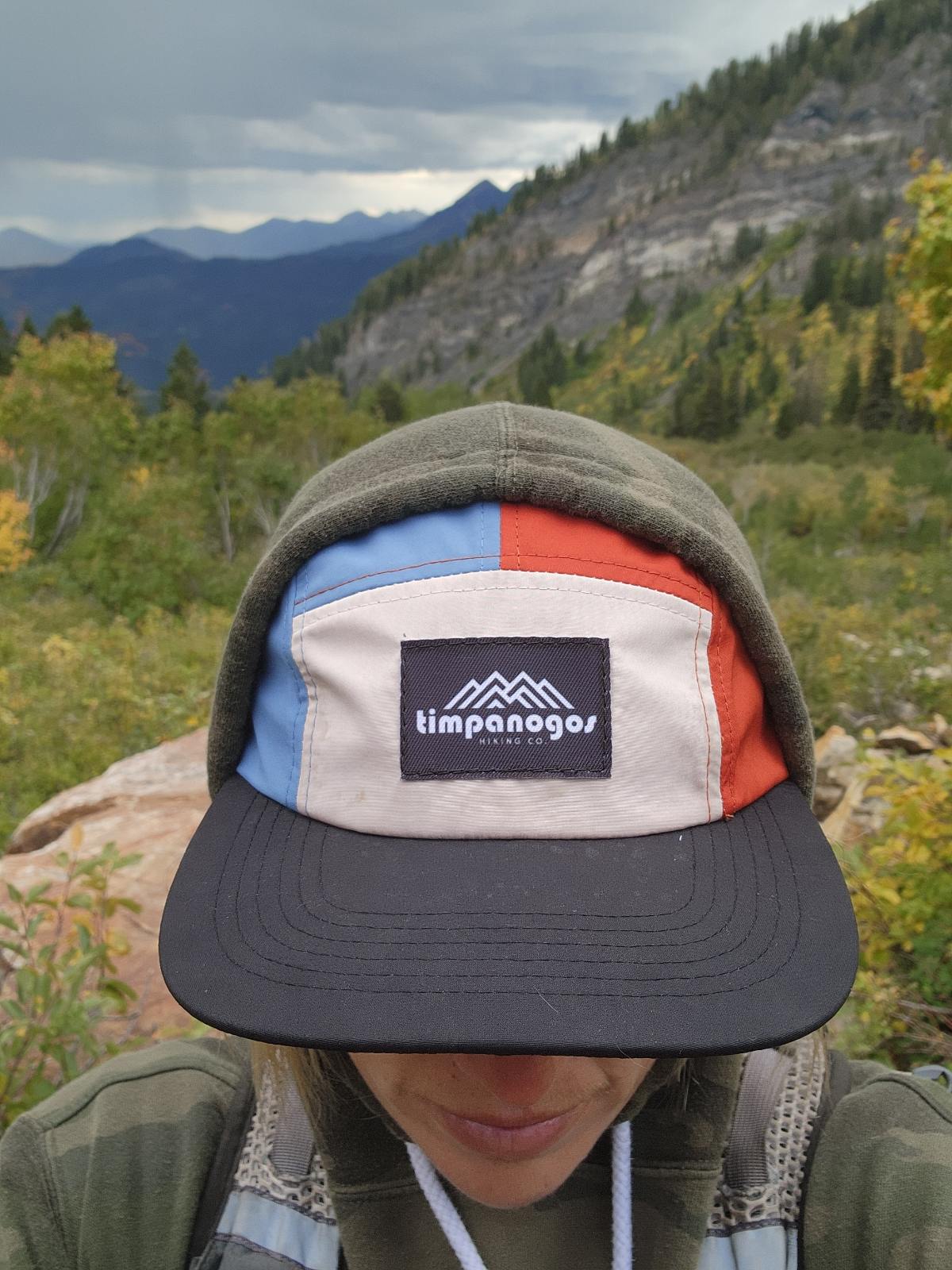 5-panel Multicolor Nylon Camp Hats - Timpanogos Hiking Co. (Official)