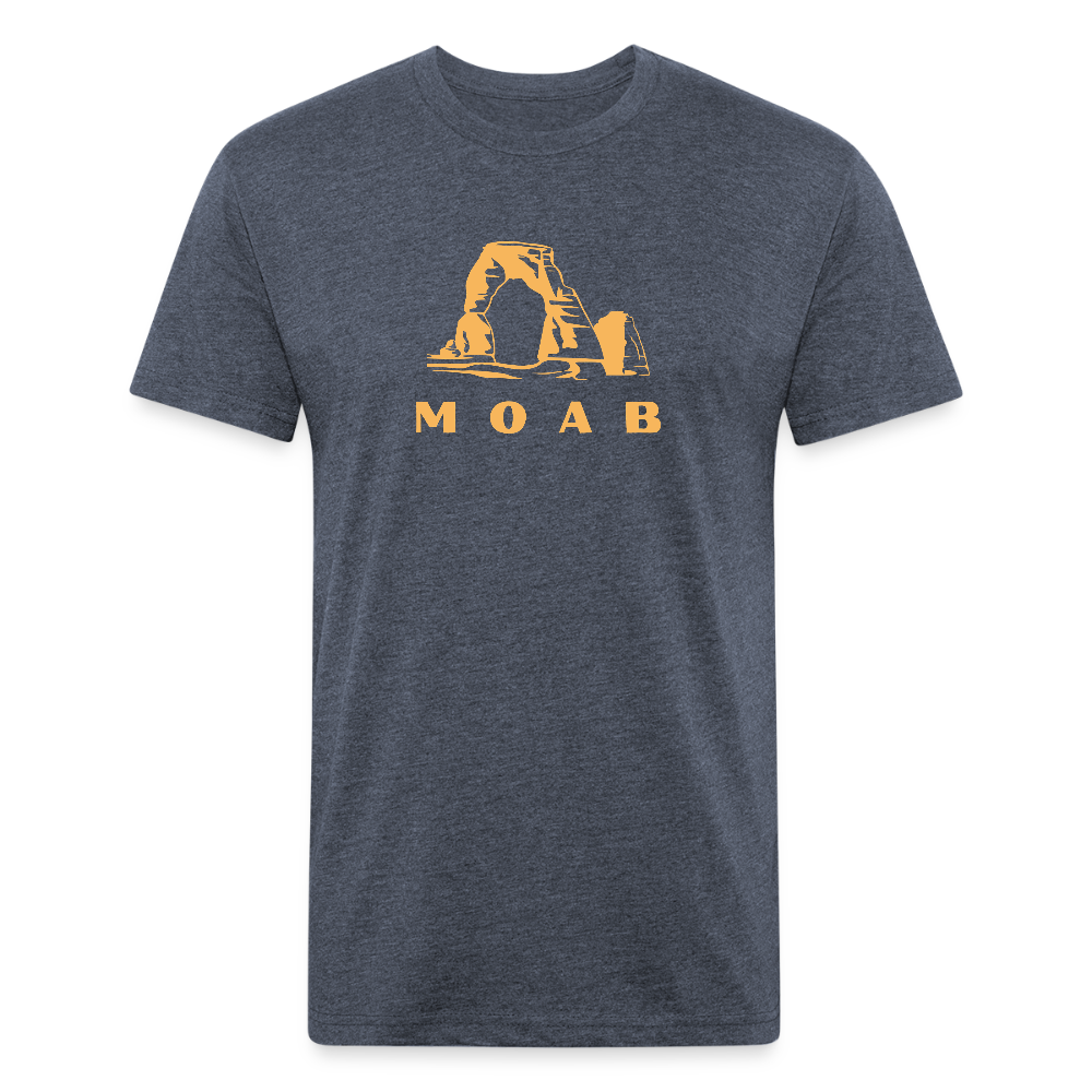 Moab - Premium Graphic Tee (POD) - heather navy