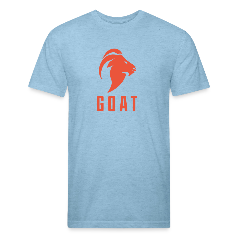 GOAT (New)  - Premium Graphic Tee - heather blue