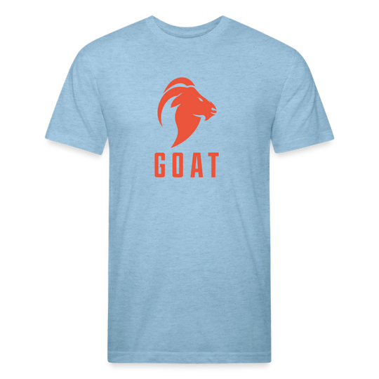 GOAT (New)  - Premium Graphic Tee - heather blue