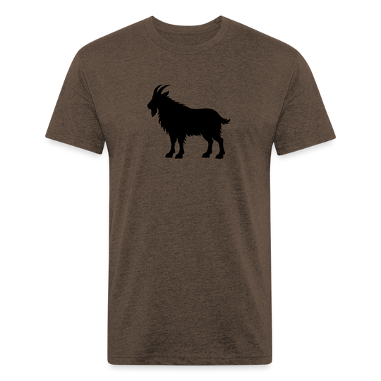 Goated - Premium Graphic Tee (POD) - heather espresso