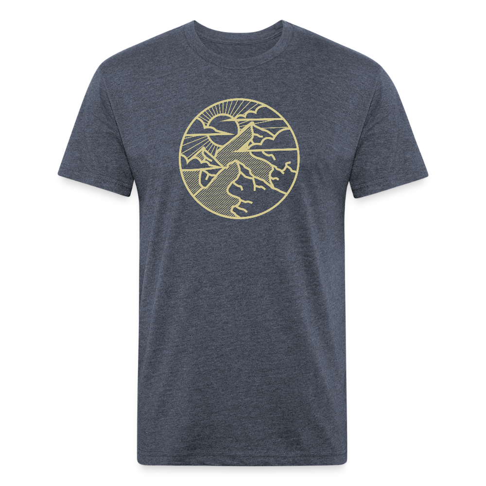 Sunbreak - Premium Graphic Tee - heather navy