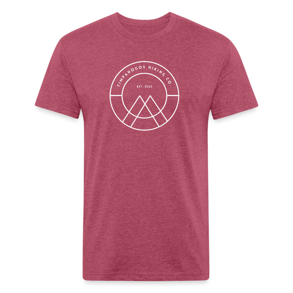 Timpanogos Hiking Co. (est. 2022) - Premium Graphic Tee (POD) - heather burgundy