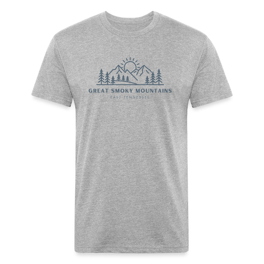 Great Smoky Mountains (For Dolly)  - Premium Graphic Tee - heather gray
