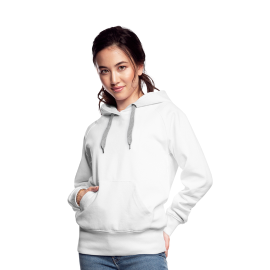 Timpanogos Hiking Co. (official) - Women’s Fitted Hoodie - white