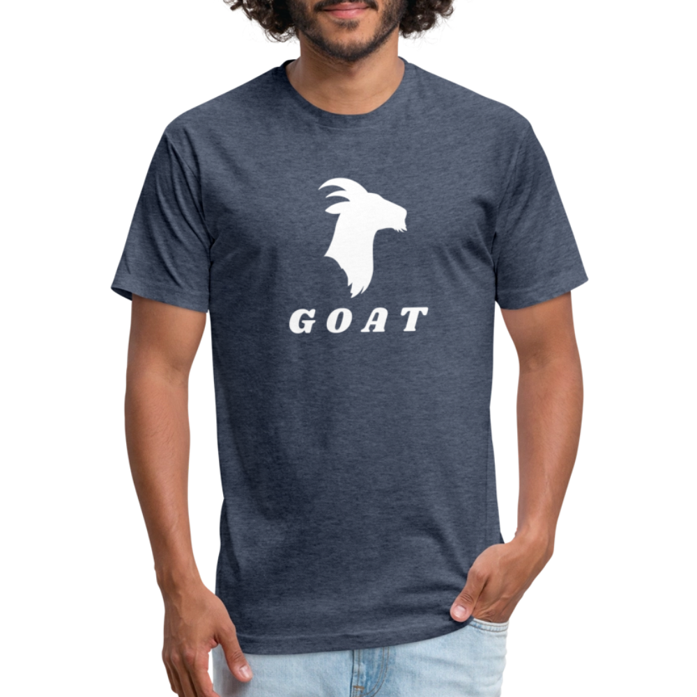 GOAT - Premium Graphic Tee - heather navy
