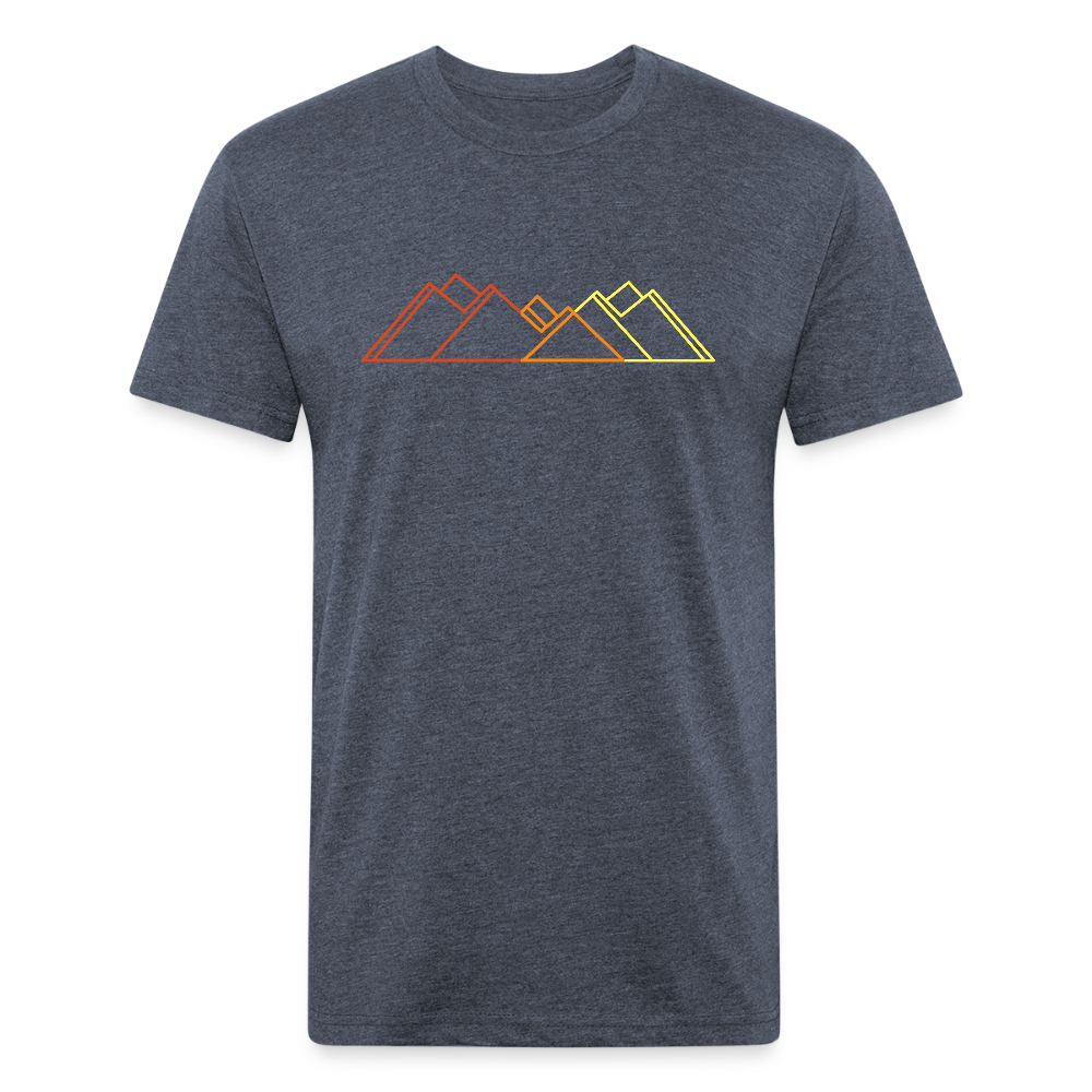 Retro 80's - POD - heather navy