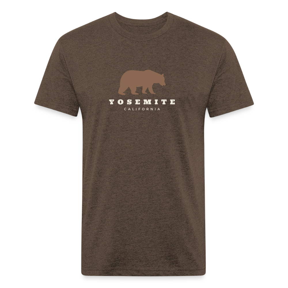 Yosemite - Premium Graphic Tee POD - heather espresso
